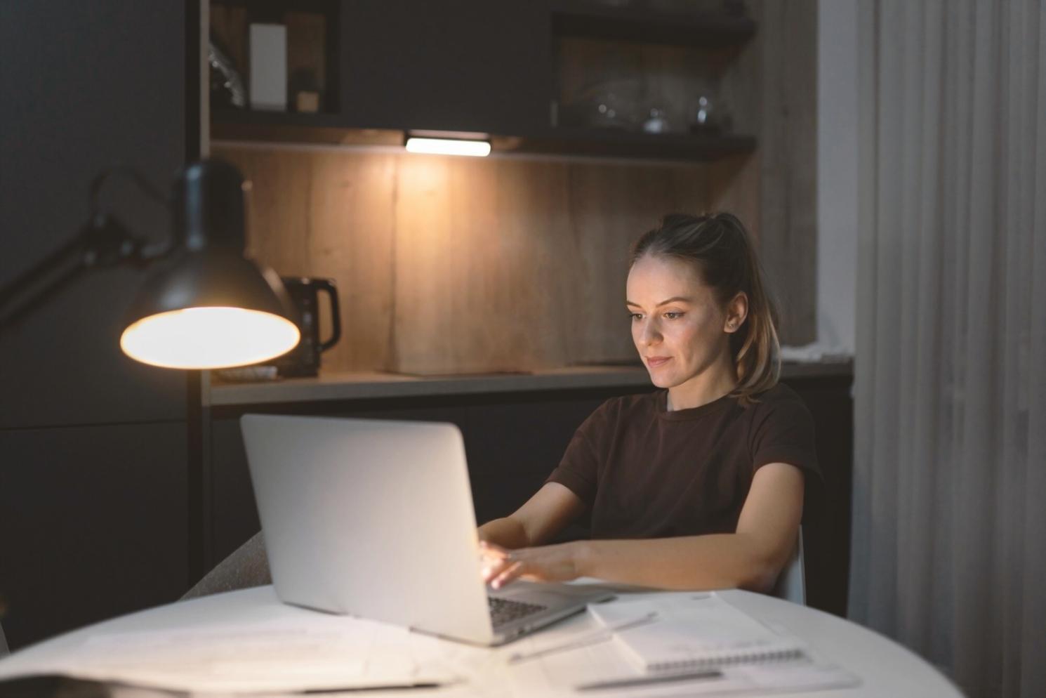 Budget tracking spreadsheet with monthly expense categories and trend analysis